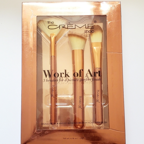 Work of Art Women's 3 Markup Brushes for a Picture-Perfect Finish-Rose Gold - Picture 3 of 5
